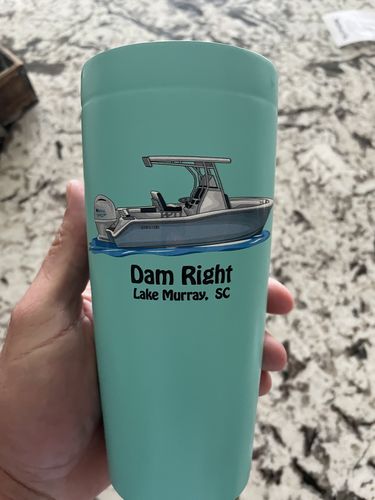 Customer photo review of Custom 20 oz. Stainless Steel Boat Tumbler