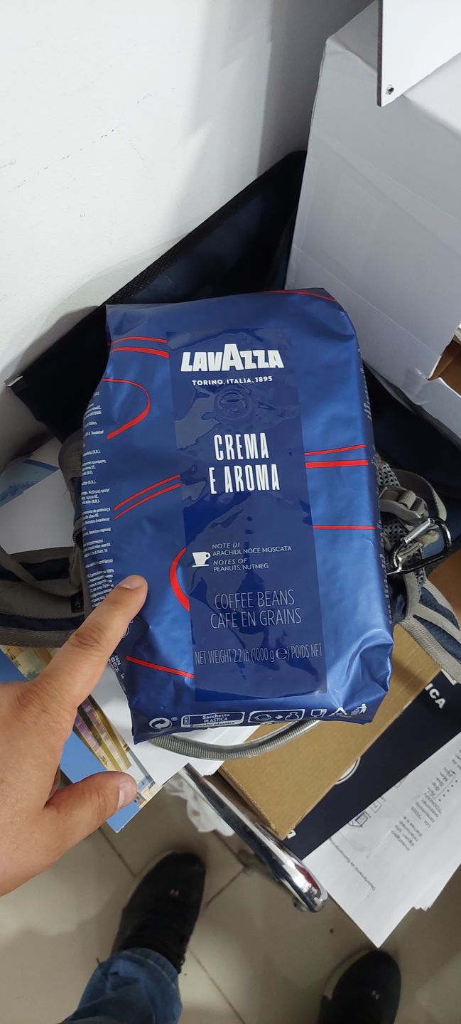 Customer photo review of Lavazza Crema e Aroma 1 kg Grano Entero