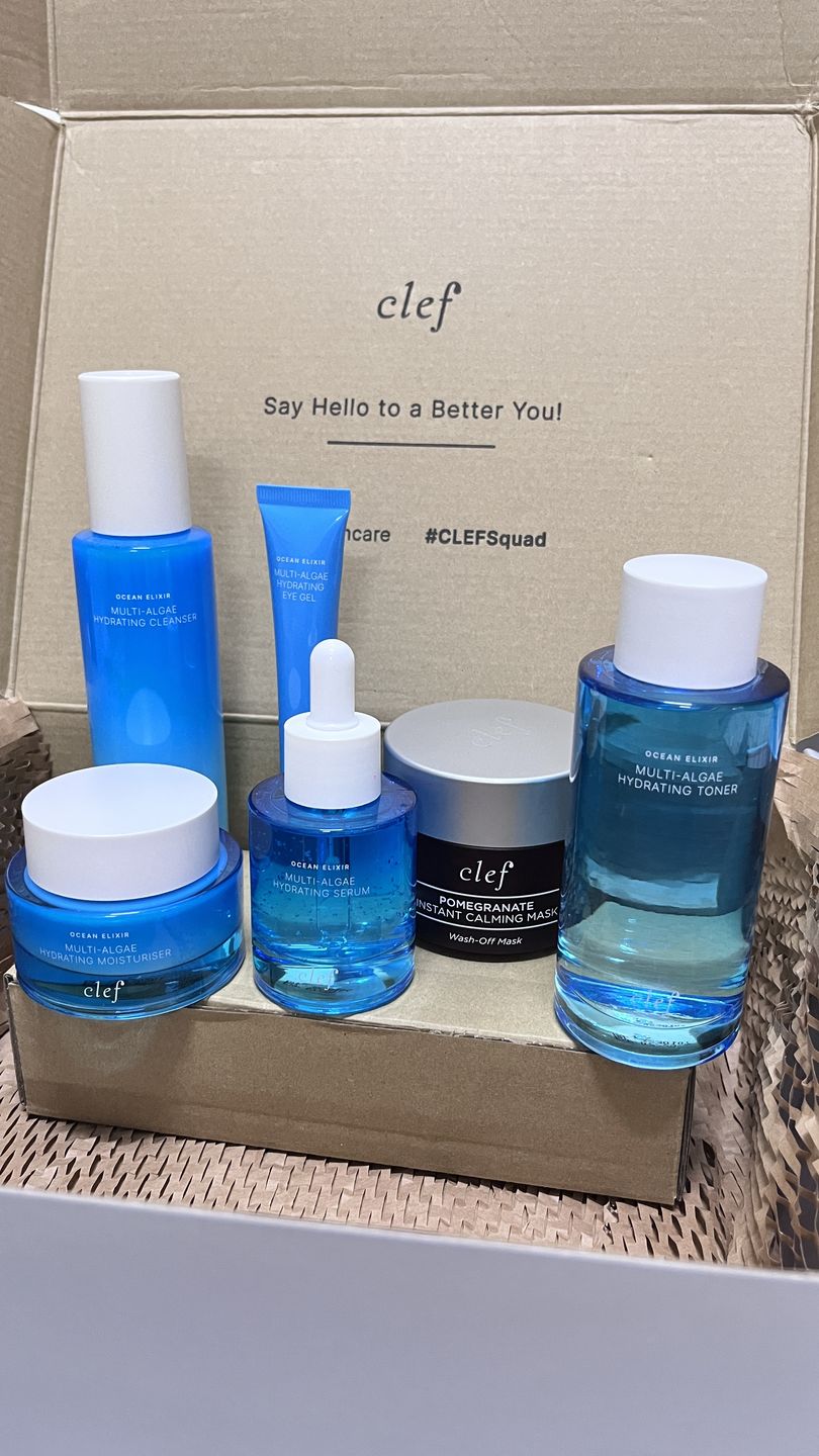 Customer photo review of CLEF Ocean Elixir Multi-Algae Hydration Set - Waitlist Exclusive