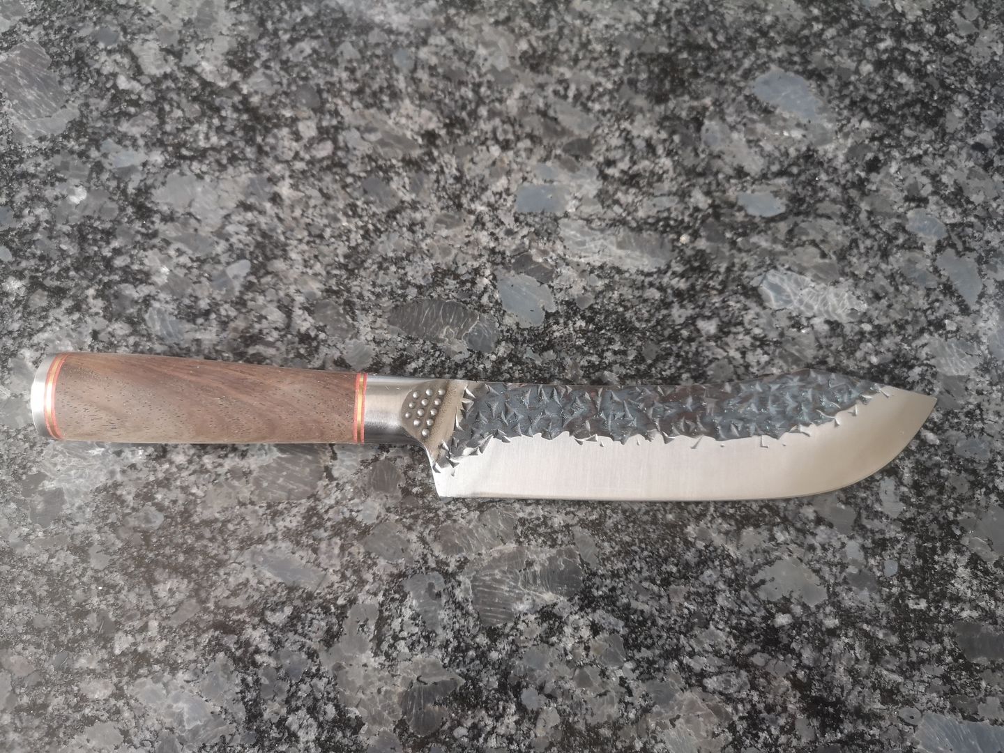 Customer photo review of Rustikales Chefmesser gebogen