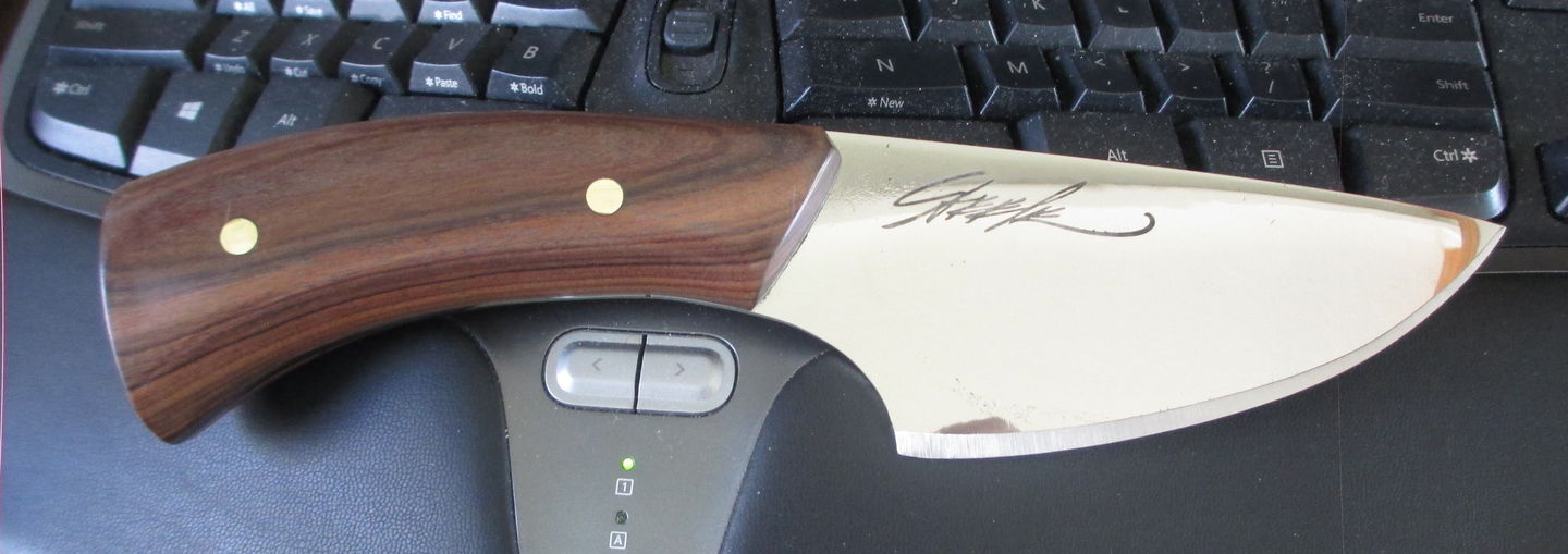 Customer photo review of 2" x 72" Sanding Belts for Finishing & Sharpening