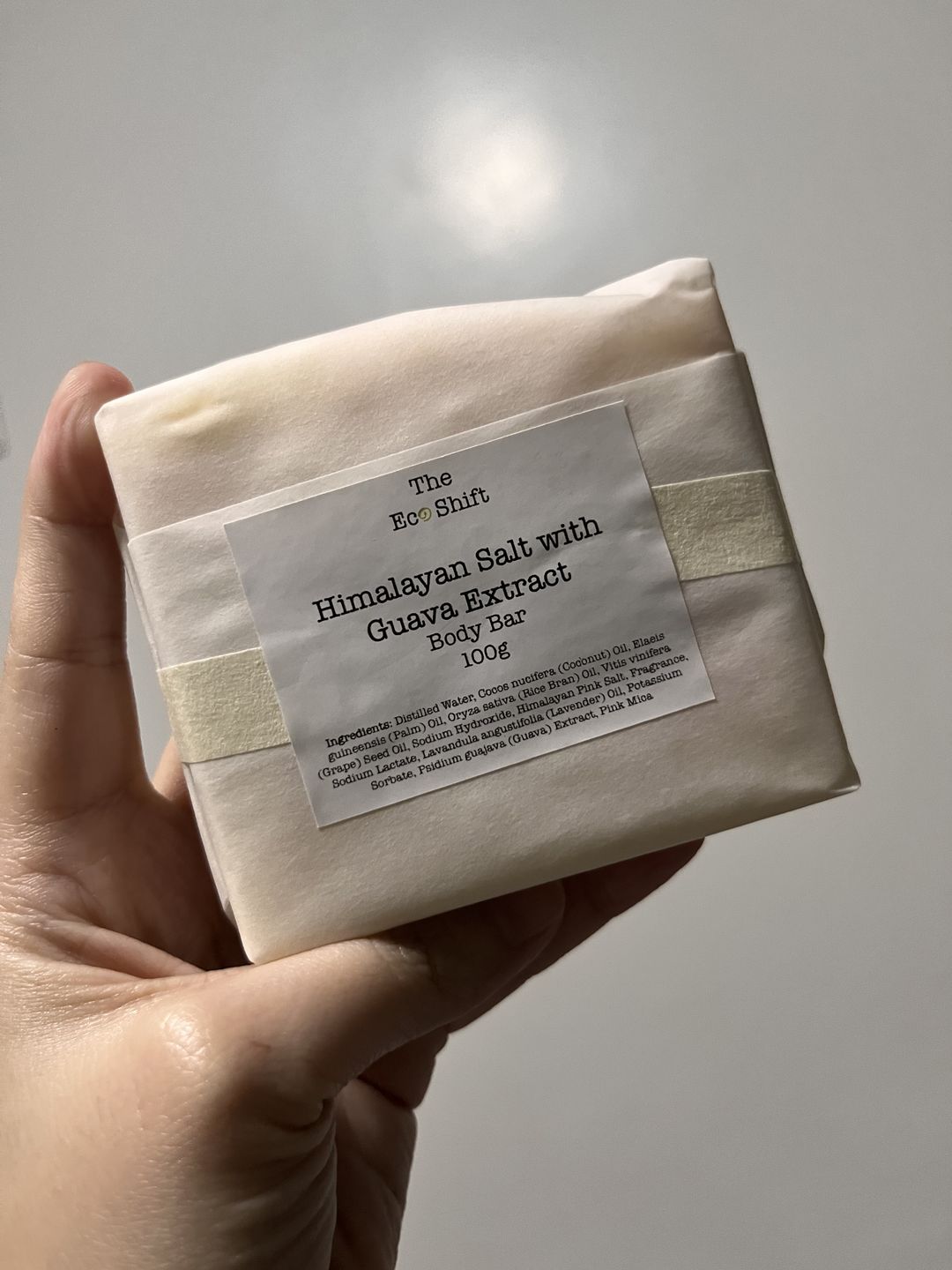 Customer photo review of Anti Ageing Body Bar with Himalayan Sea Salt and Guava Extract