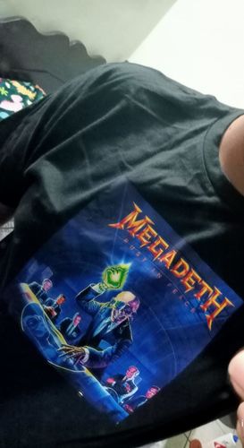 Customer photo review of Playera Personalizada: Tu Banda Favorita Aquí