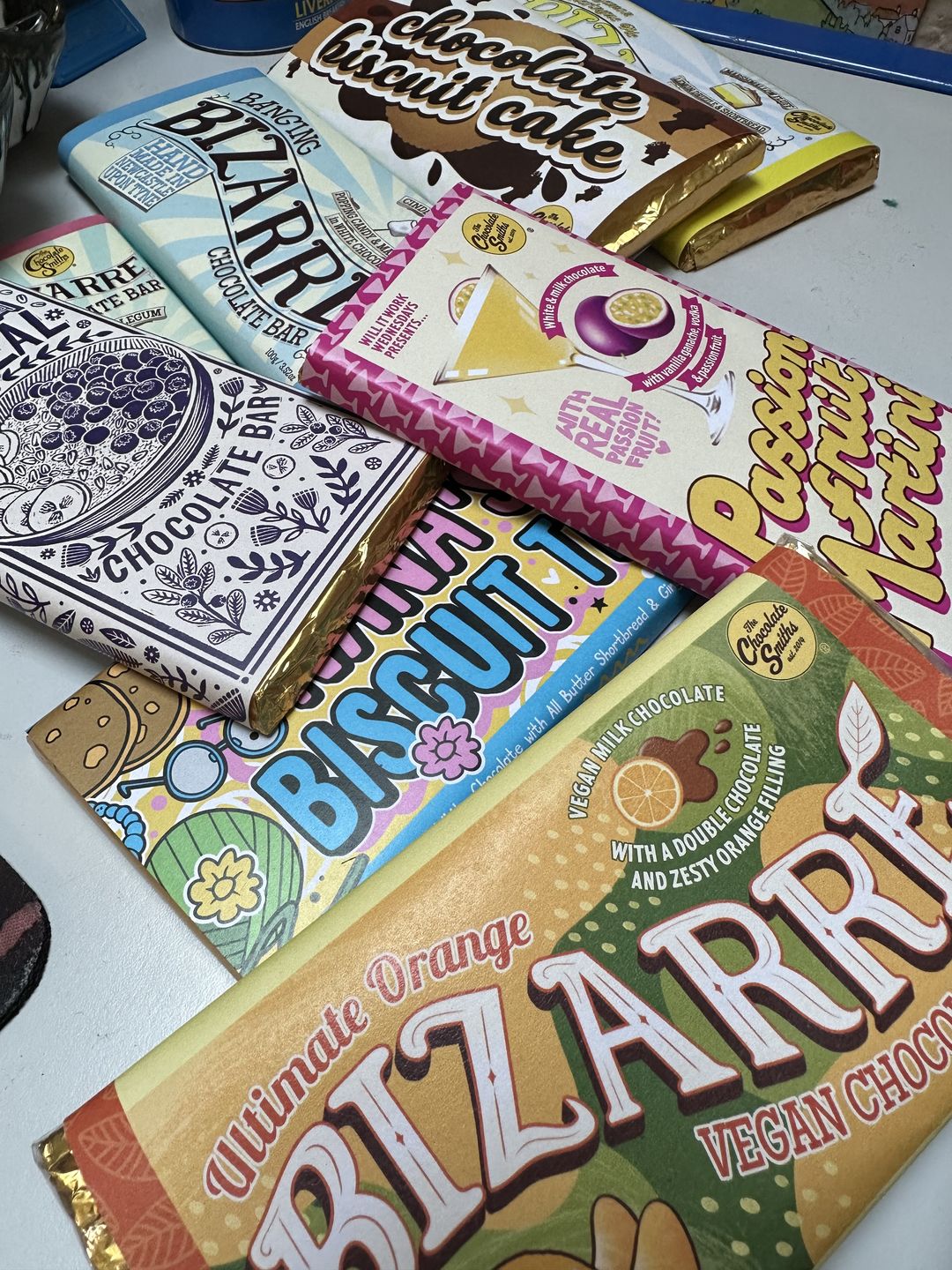 Customer photo review of Nana’s Biscuit Tin Bar 100g