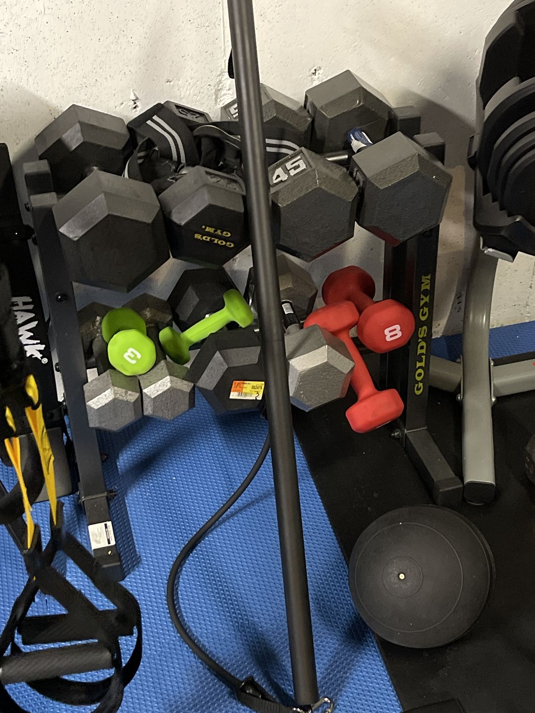 Customer photo review of Stackable Resistance Band Set