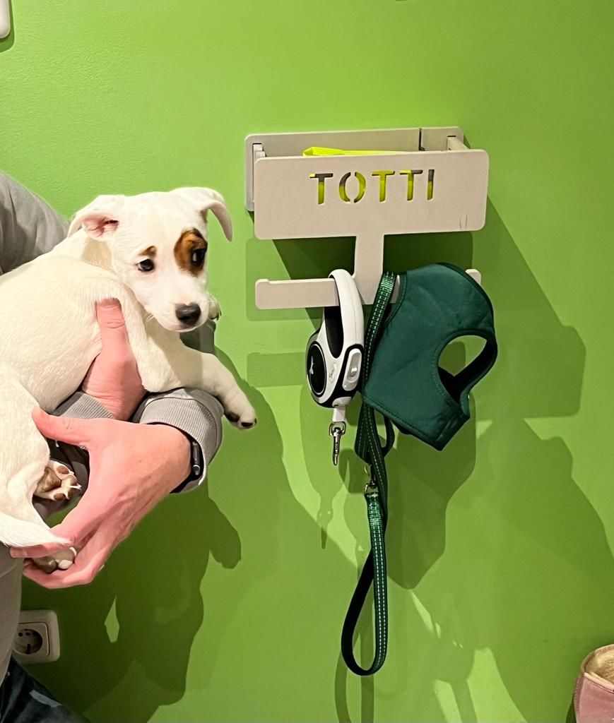 Customer photo review of PERSONALISIERUNG: Hundegarderobe L