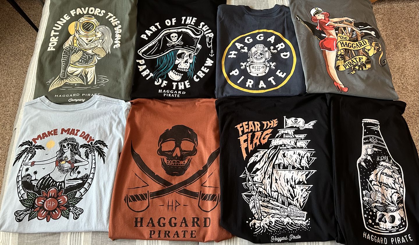 Customer photo review of Lucky Captain Tee