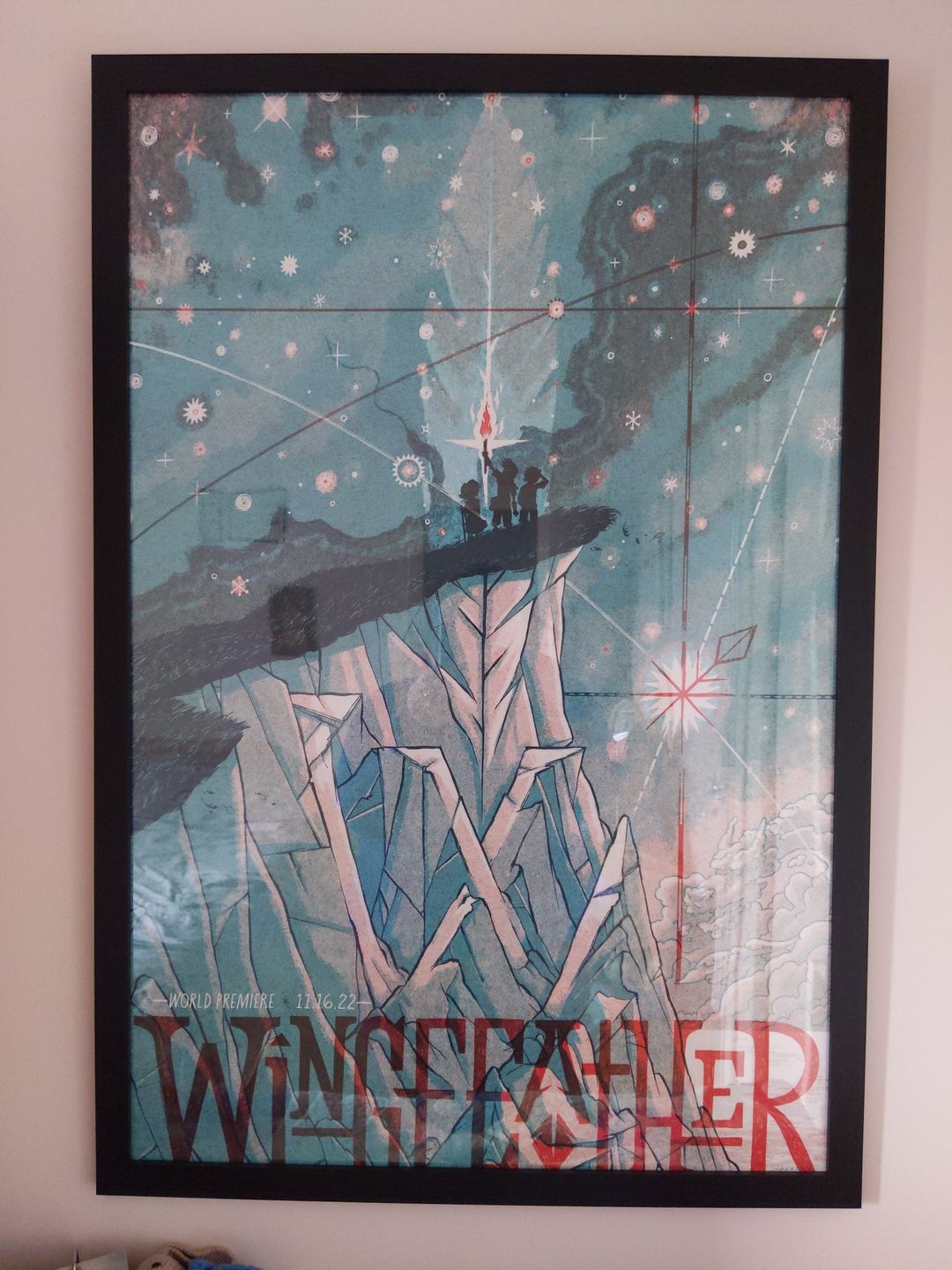 Customer photo review of Wingfeather Premiere Poster