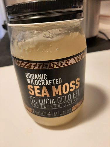 Customer photo review of St Lucia Gold Sea Moss Gel Trio