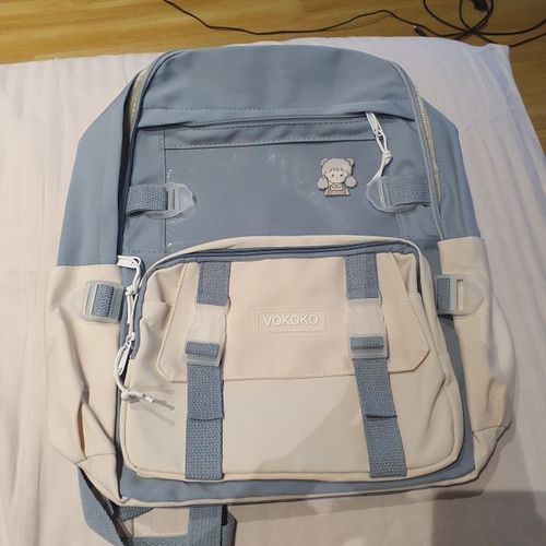 Customer photo review of Simply Cute School Backpack with Teddy Pendant