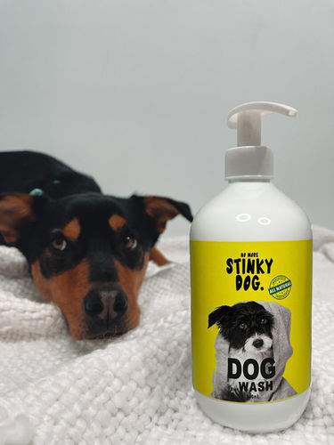 Customer photo review of Australia's Best Stinky Dog Shampoo