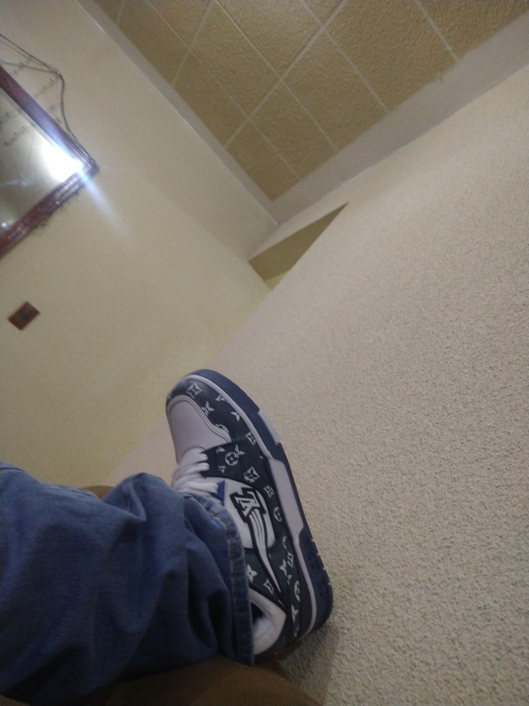 Customer photo review of Tenis 018 Negro Plata