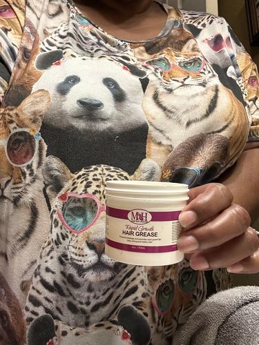 Customer photo review of Rapid Growth Hair Grease