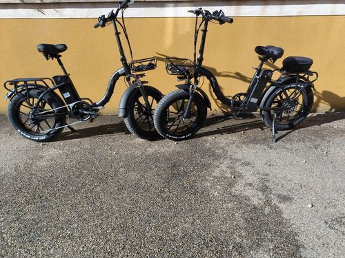 Customer photo review of CMACEWHEEL Y20 750W 20" Step-through Folding Electric Fat Bike 15Ah 45km/h 100km