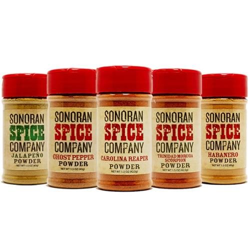 Customer photo review of World's Hottest Peppers Sea Salt 5 Pack