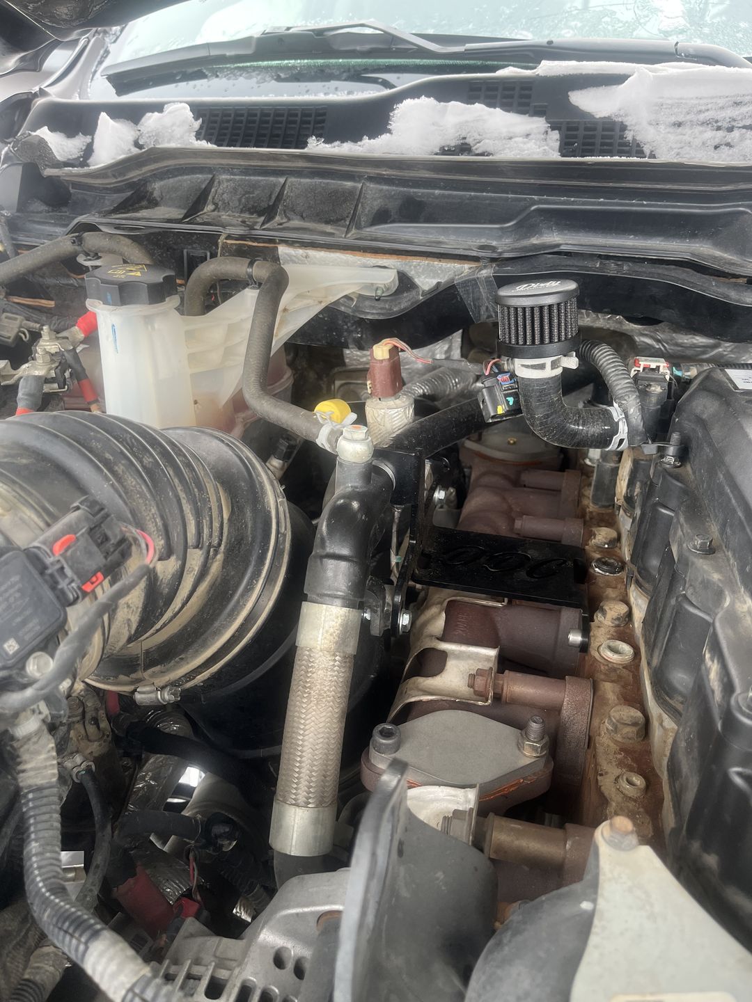 Customer photo review of 2007.5-2023 Cummins CCV Delete Kit (I67-ENG-A002)