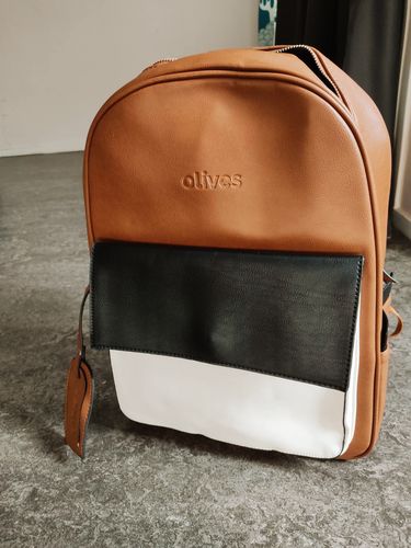 Customer photo review of Olives Original Backpack