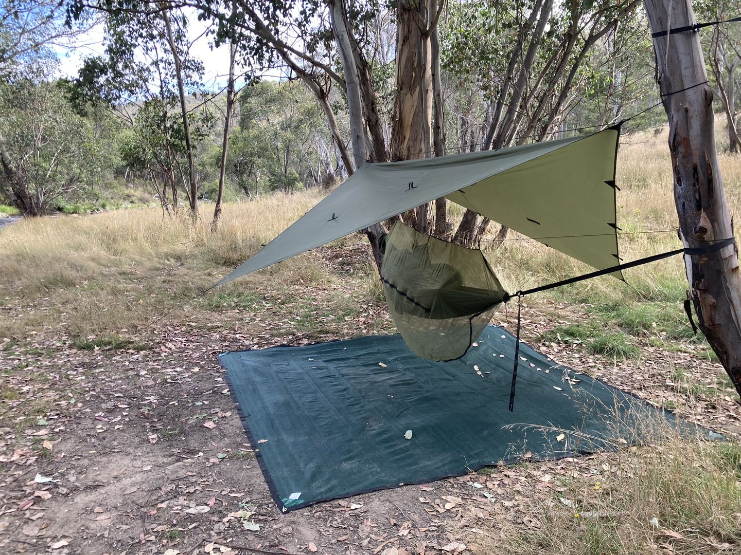 Customer photo review of Ultralight Hammock Set