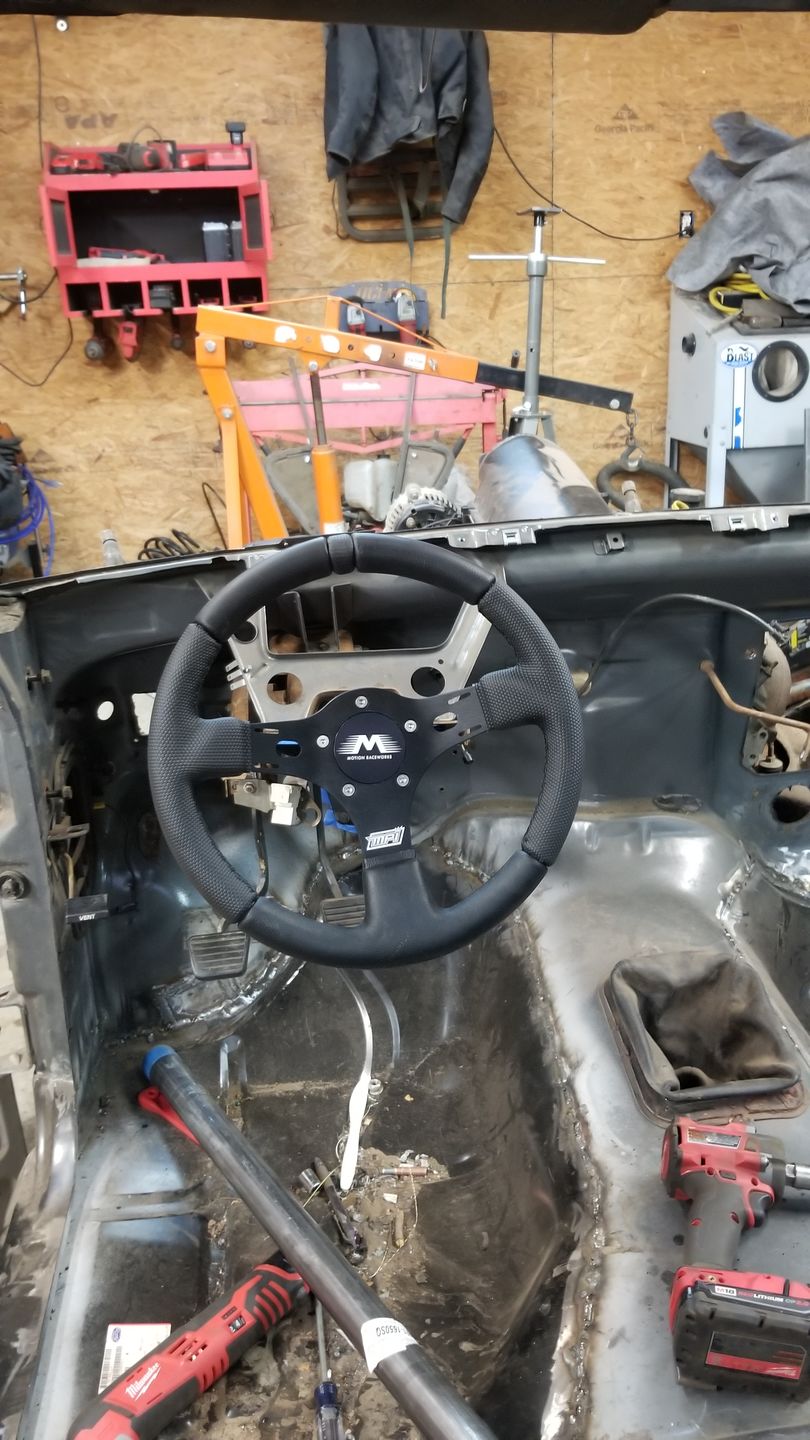 Customer photo review of Motion Raceworks Edition MPI Race Steering Wheel All Black MPI-DRG-R513-BLK