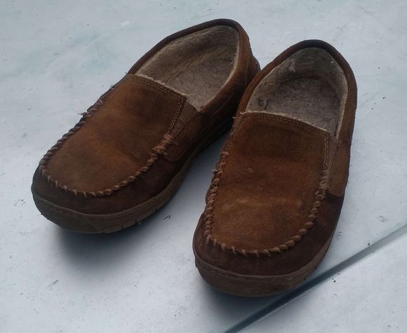 Customer photo review of Wool Felt Insoles - 13mm Thick