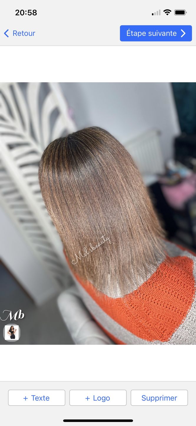 Customer photo review of Kit Lissage Tanin salvatore Blue Gold Premium taninopmasthie