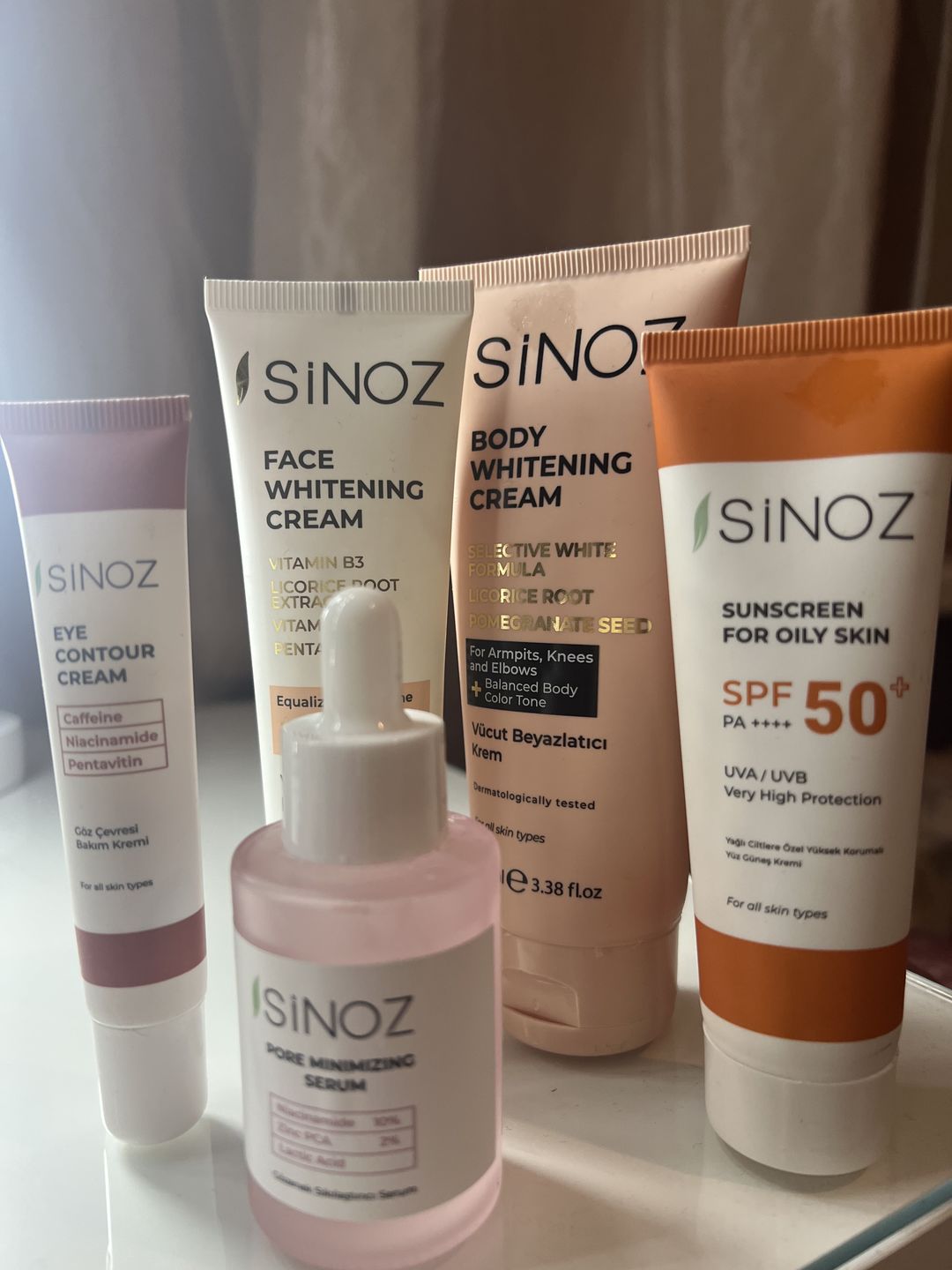 Customer photo review of Dark Spot Set