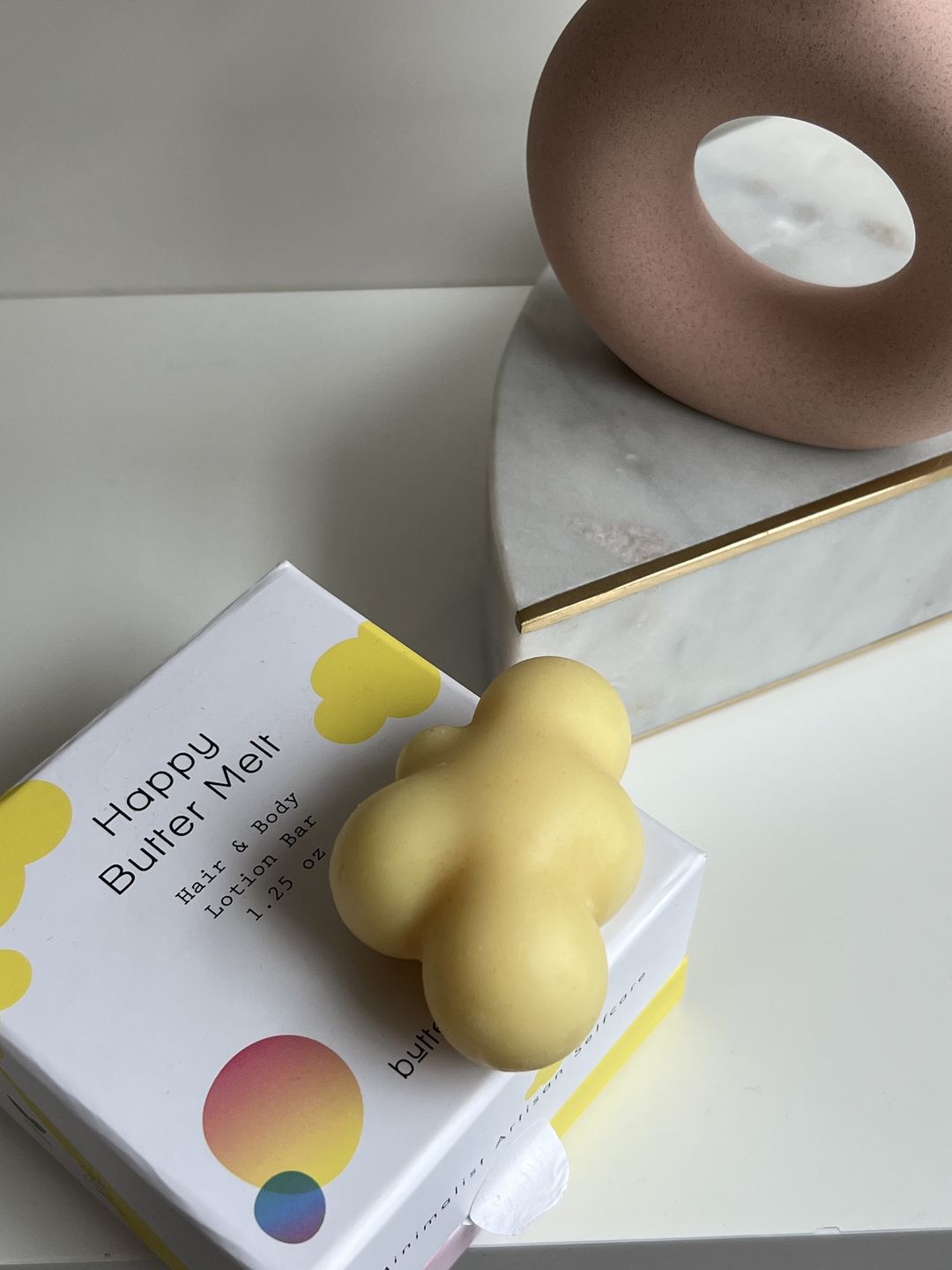 Customer photo review of Butter Melt Lotion Bar