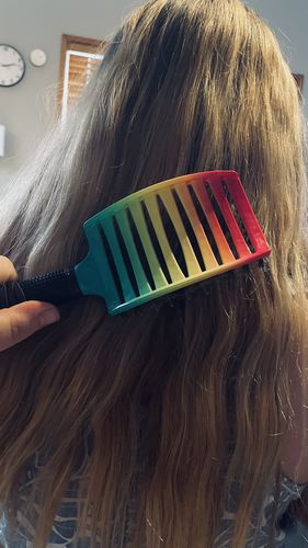 Customer photo review of SALE My Sensory Space Detangling Hairbrush