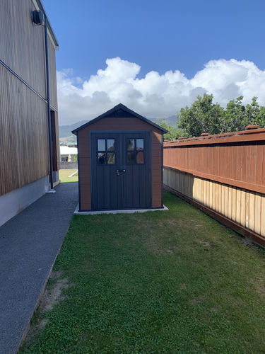 Customer photo review of Newton 7511 Shed