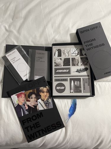 Customer photo review of ATEEZ 1st Single Album:  Spin Off:  From The Witness