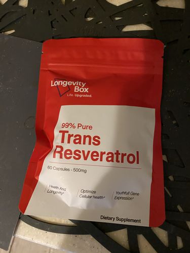 Customer photo review of Pure Trans Resveratrol Supplement Capsules