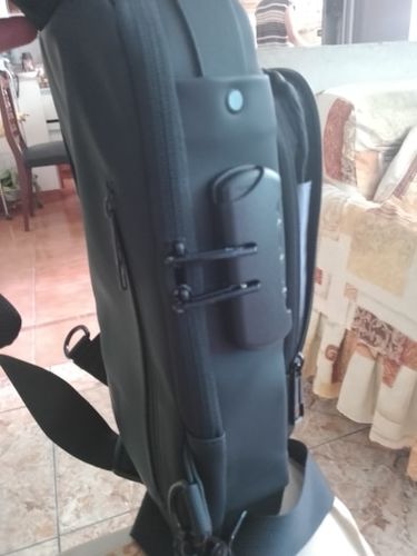 Customer photo review of Icone™ Bag | Nyt design Crossbody SideBag Anti-tyveri med Oplader