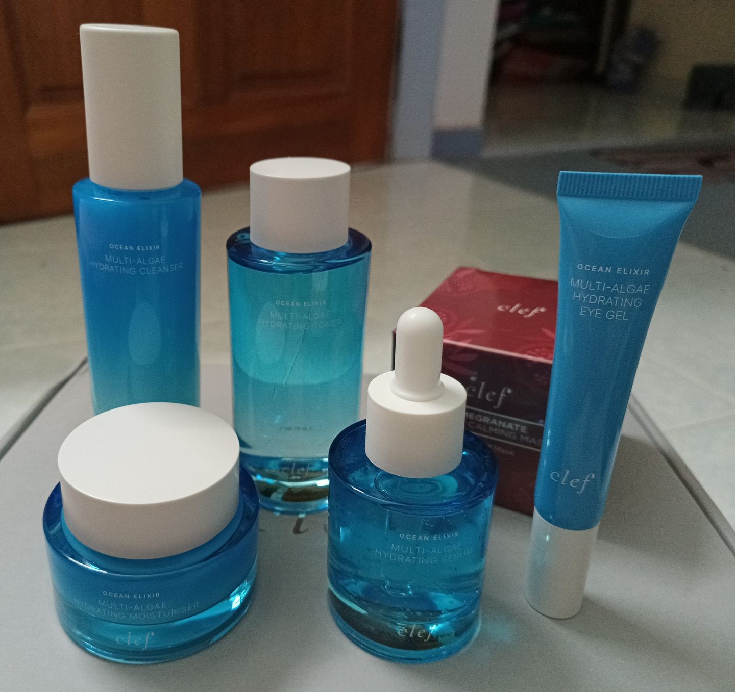 Customer photo review of CLEF Ocean Elixir Multi-Algae Hydration Set - Waitlist Exclusive