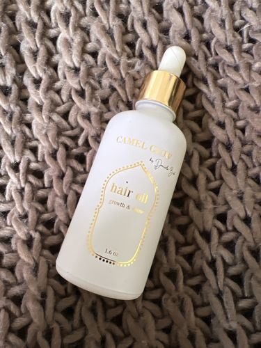 Customer photo review of Growth & Shine Hair Oil