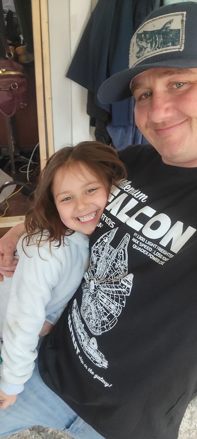 Customer photo review of Millennium Falcon Shirt