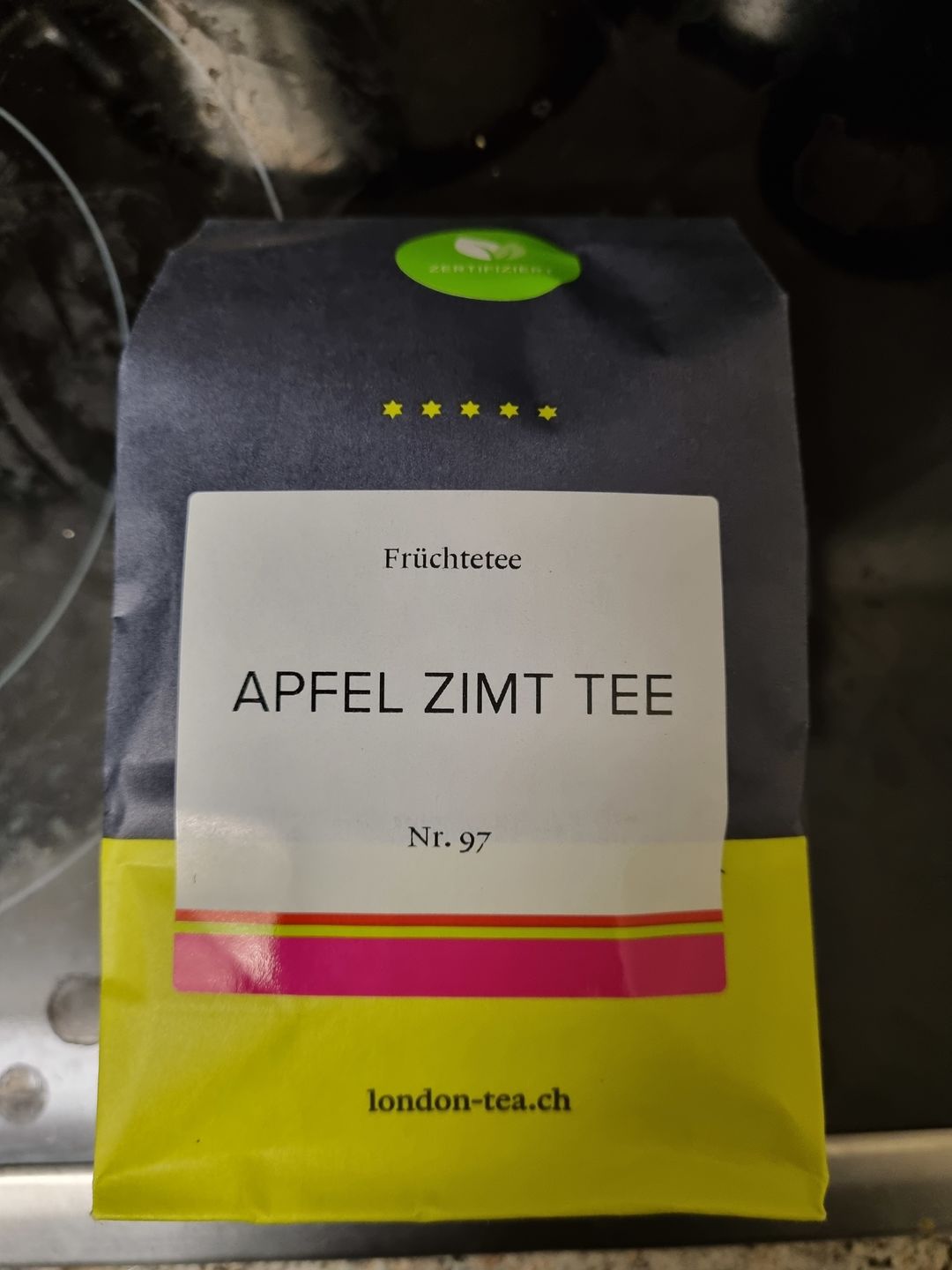 Customer photo review of Apfel Zimt Tee