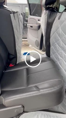 Customer video review of Waterproof Non-Slip Car Seat Hammock Cover With Pockets, Side Flaps, Headrest Straps, Seat-Anchors, & Mesh Window (+FREE SAFETY BELT!)