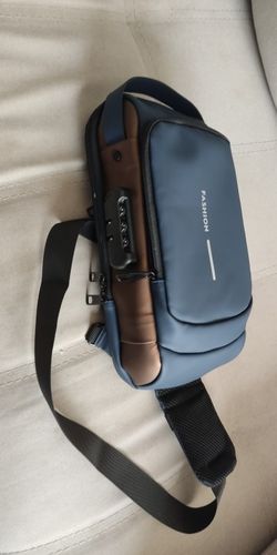 Customer photo review of Icone™ Bag | Nyt design Crossbody SideBag Anti-tyveri med Oplader