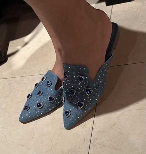 Customer photo review of Flats Joss Azul