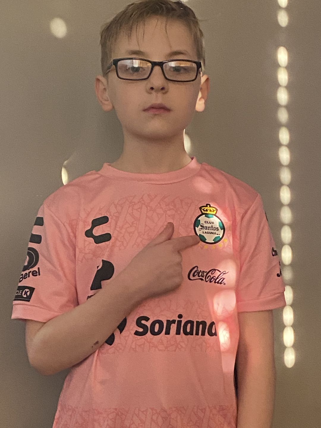 Customer photo review of Kids Secret Football Shirt