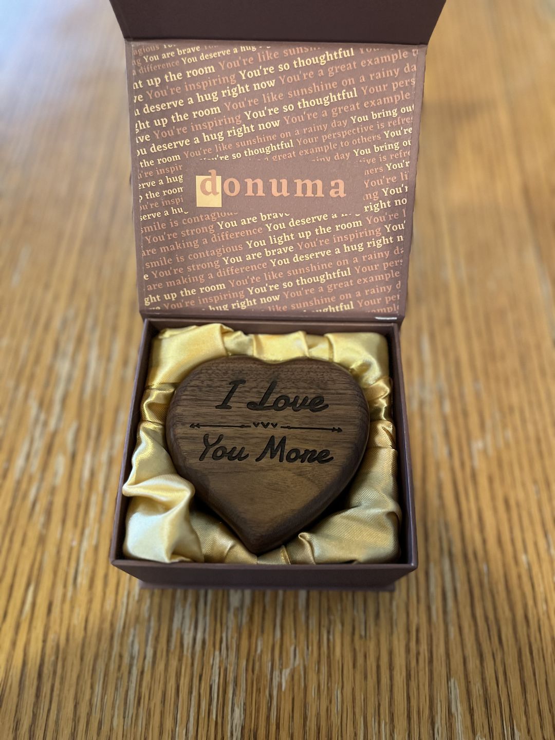 Customer photo review of Lova - Heart Music box with Mirror