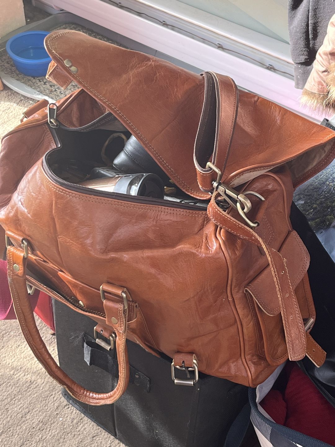 Customer photo review of The Walker Tanned