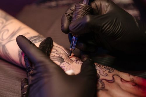 Customer photo review of NumbSkin™ Smärtfri Tatuering Bedövningskräm