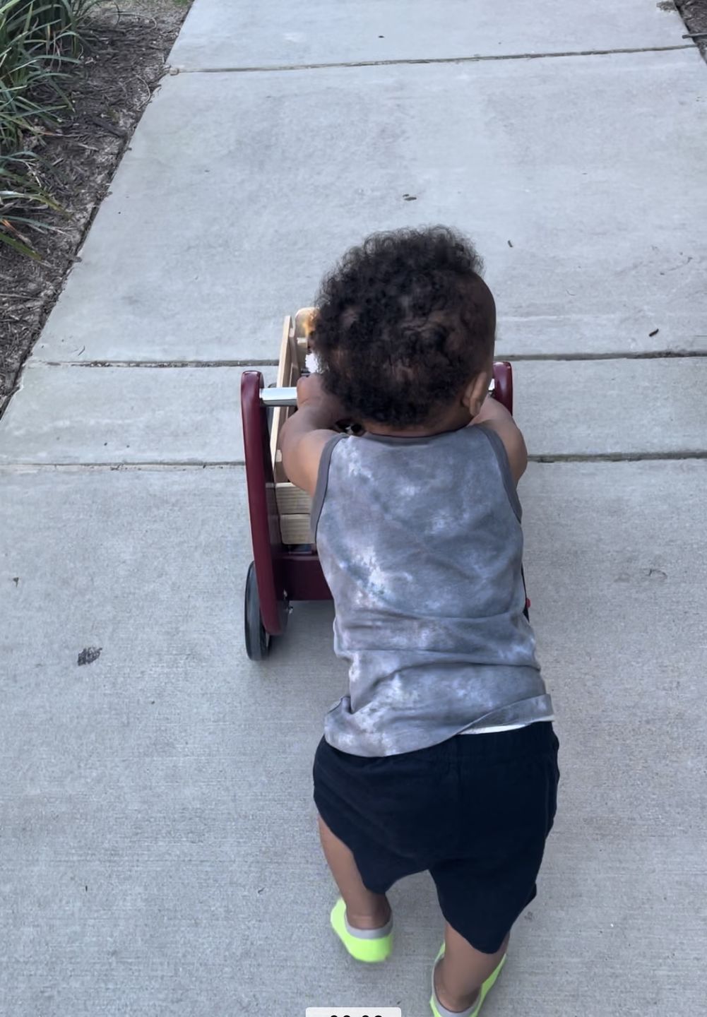 Customer photo review of Non-Slip Baby Socks | Big Adventures 6-Pack