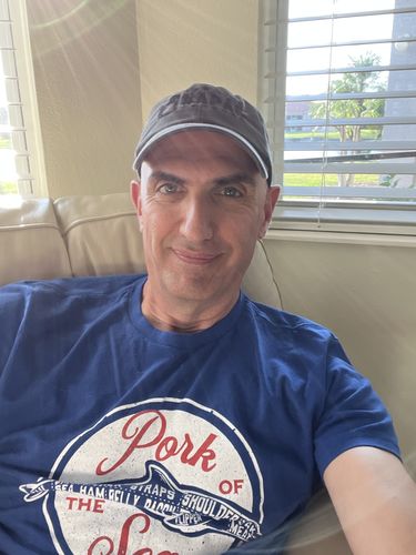 Customer photo review of Pork Of The Sea Men's Apparel