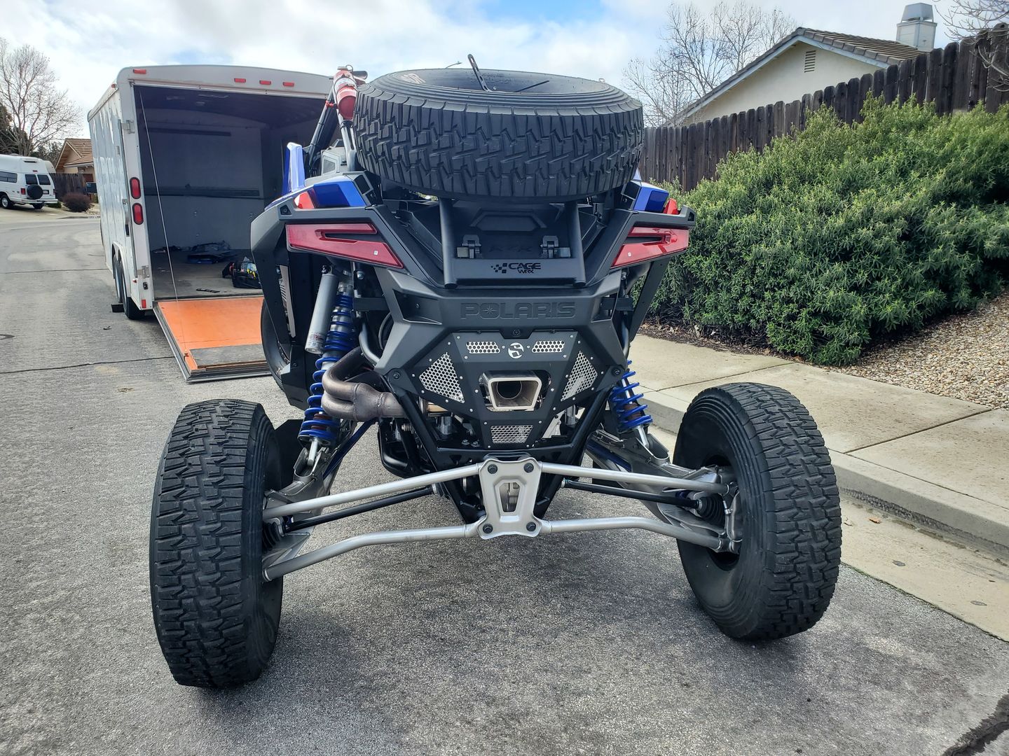Customer photo review of Polaris RZR Pro R RPM 3" Sport Muffler W/ 3" Tip