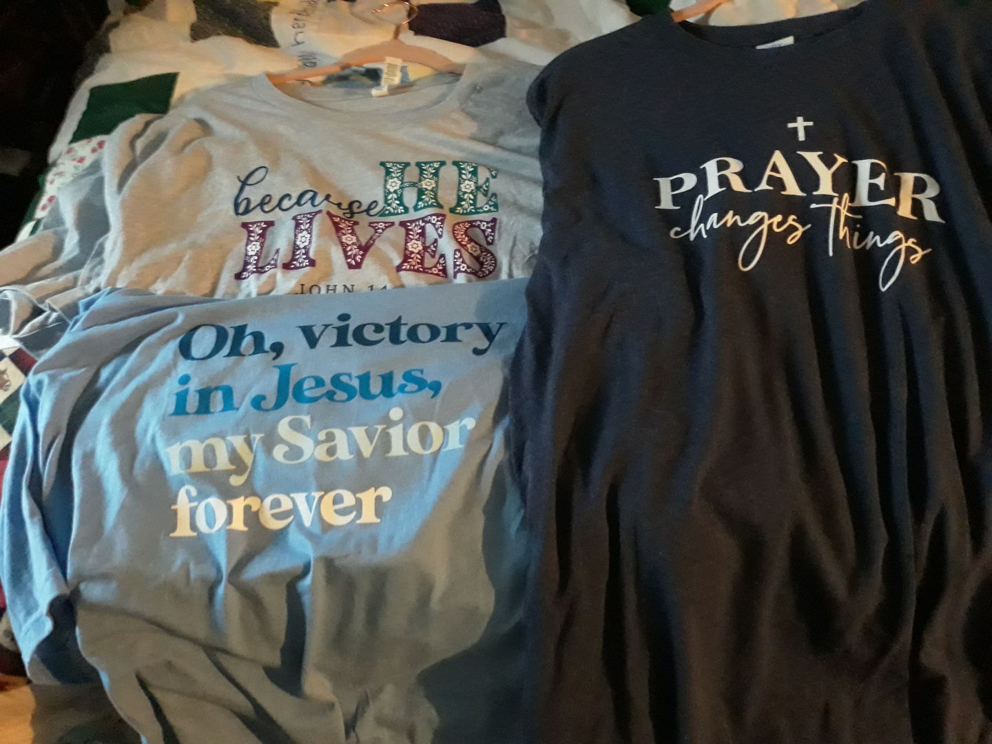 Customer photo review of Mystery Shirt