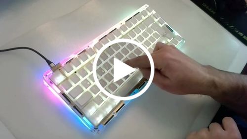 Customer video review of IDOBAO ID80 V3 Crystal MX Mechanical Keyboard