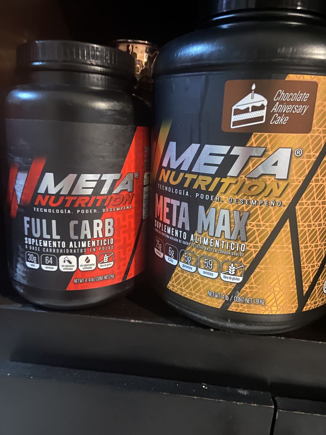 Customer photo review of Meta Max Isolate Whey Protein