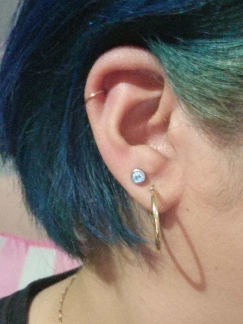 Customer photo review of Piercing Circular Clicker